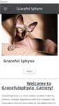 Mobile Screenshot of gracefulsphynx.com